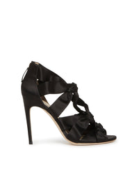 Sandales A.Ferretti à lacet - Noir
