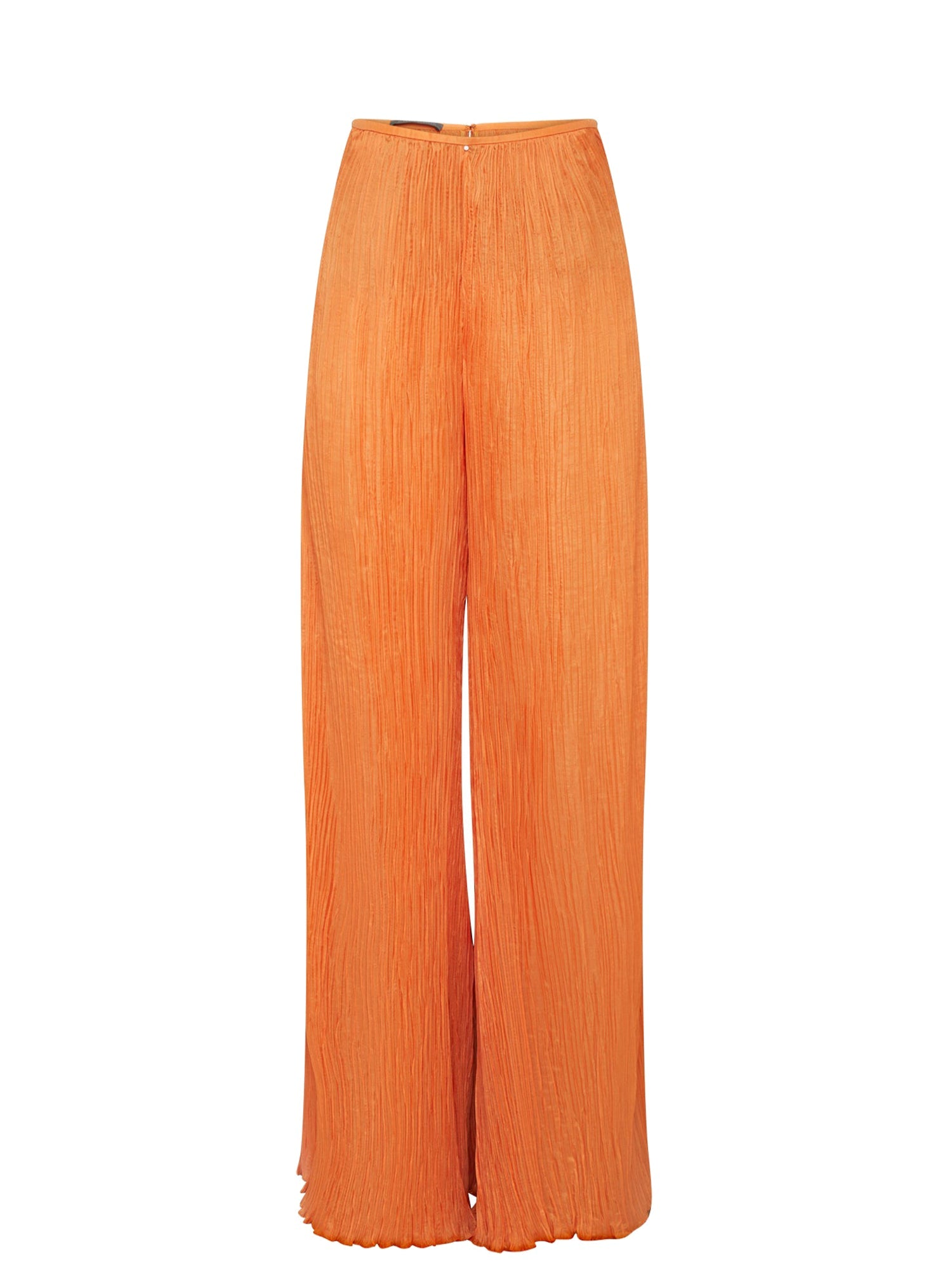 Pantalon A.Ferretti plissé - Orange