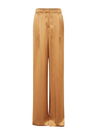 Pantalon de costume A.Ferretti en soie - Beige