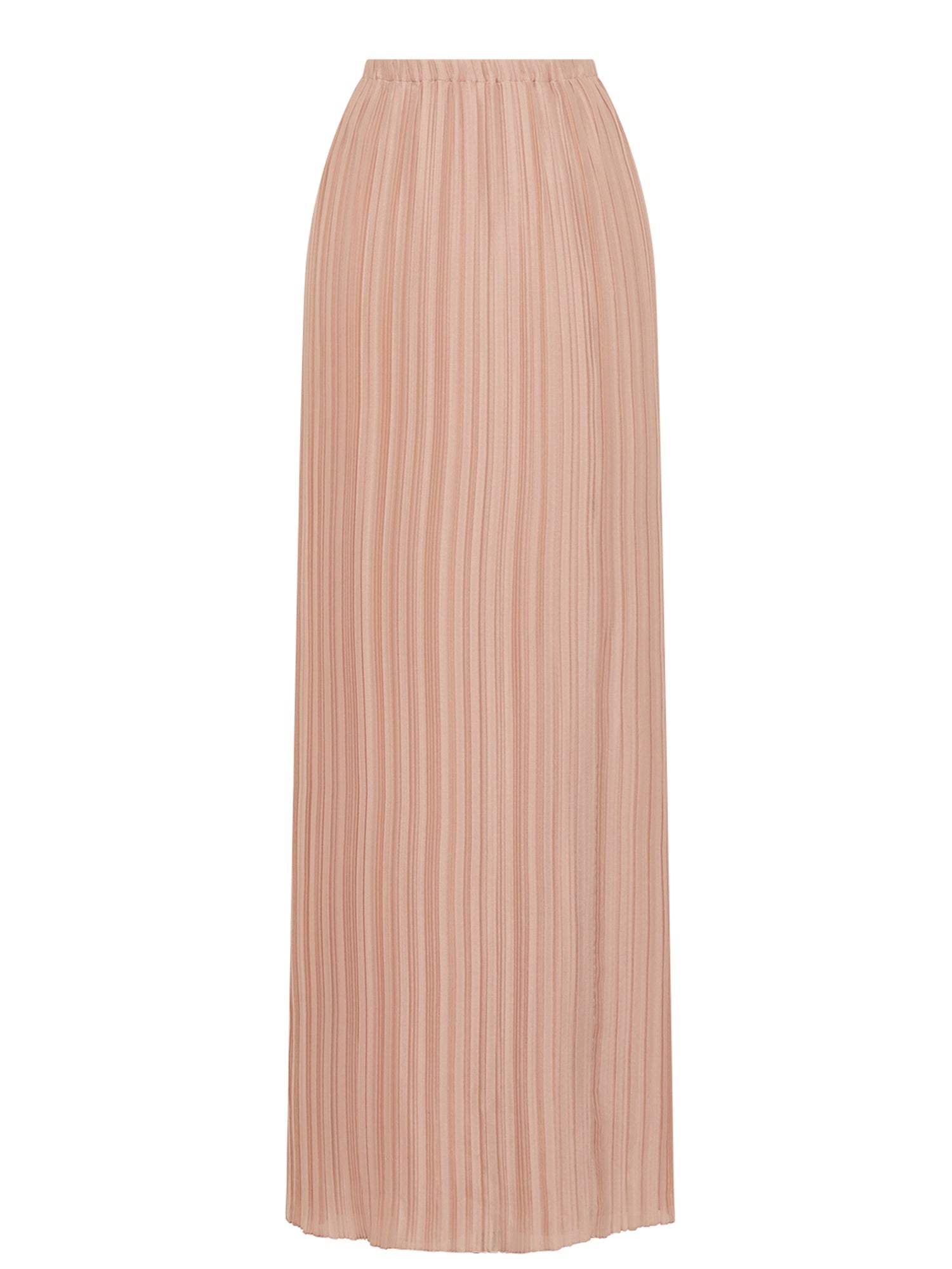 Jupe longue A.Ferretti plissée - Rose