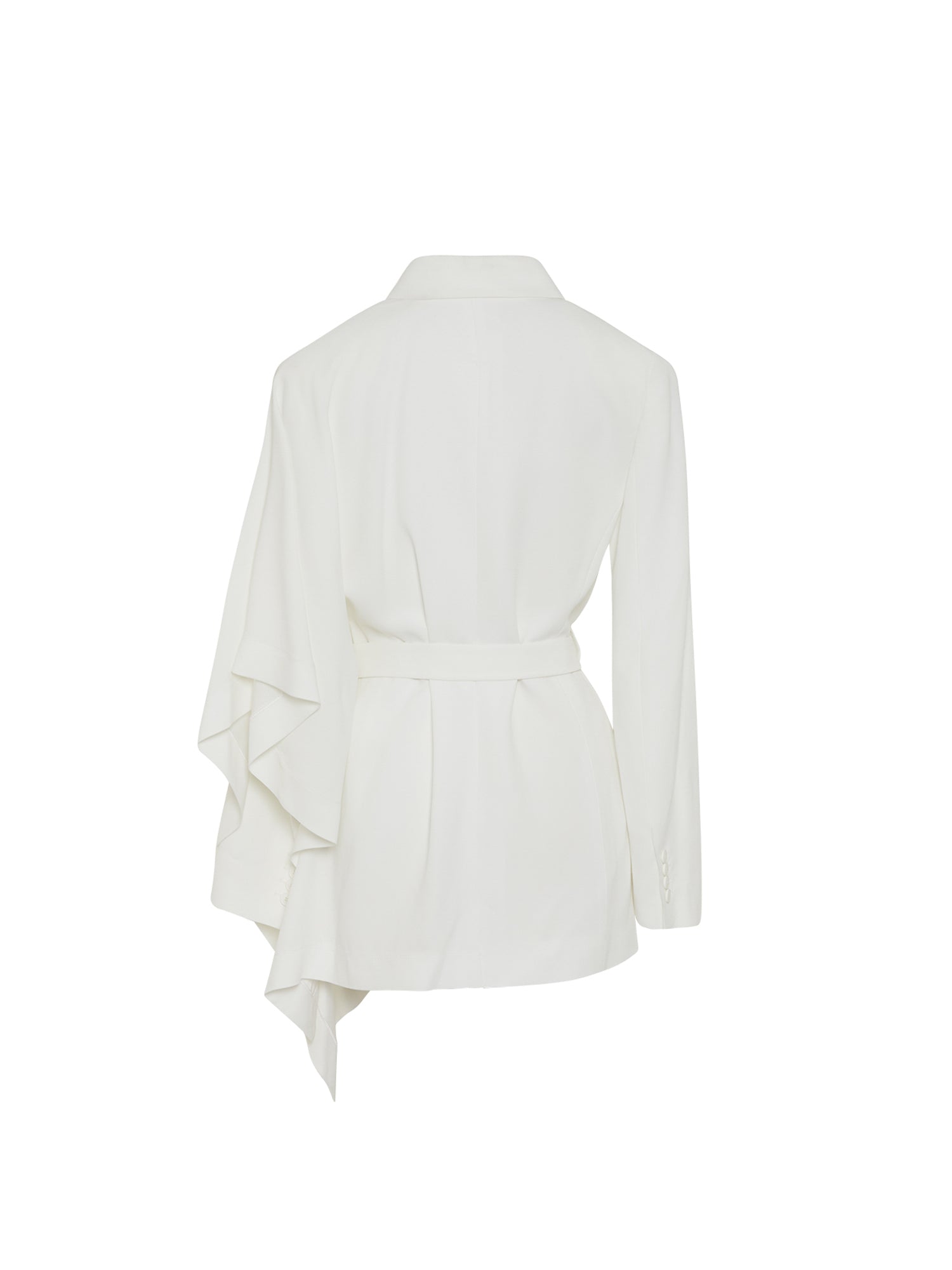 Blazer A.Ferretti ceinturé - Blanc
