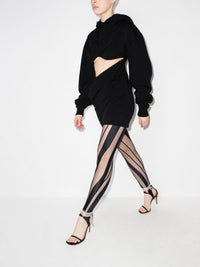 Sweatshirt avec brassière intégrée - Noir