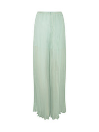Pantalon A.Ferretti plissé - Vert