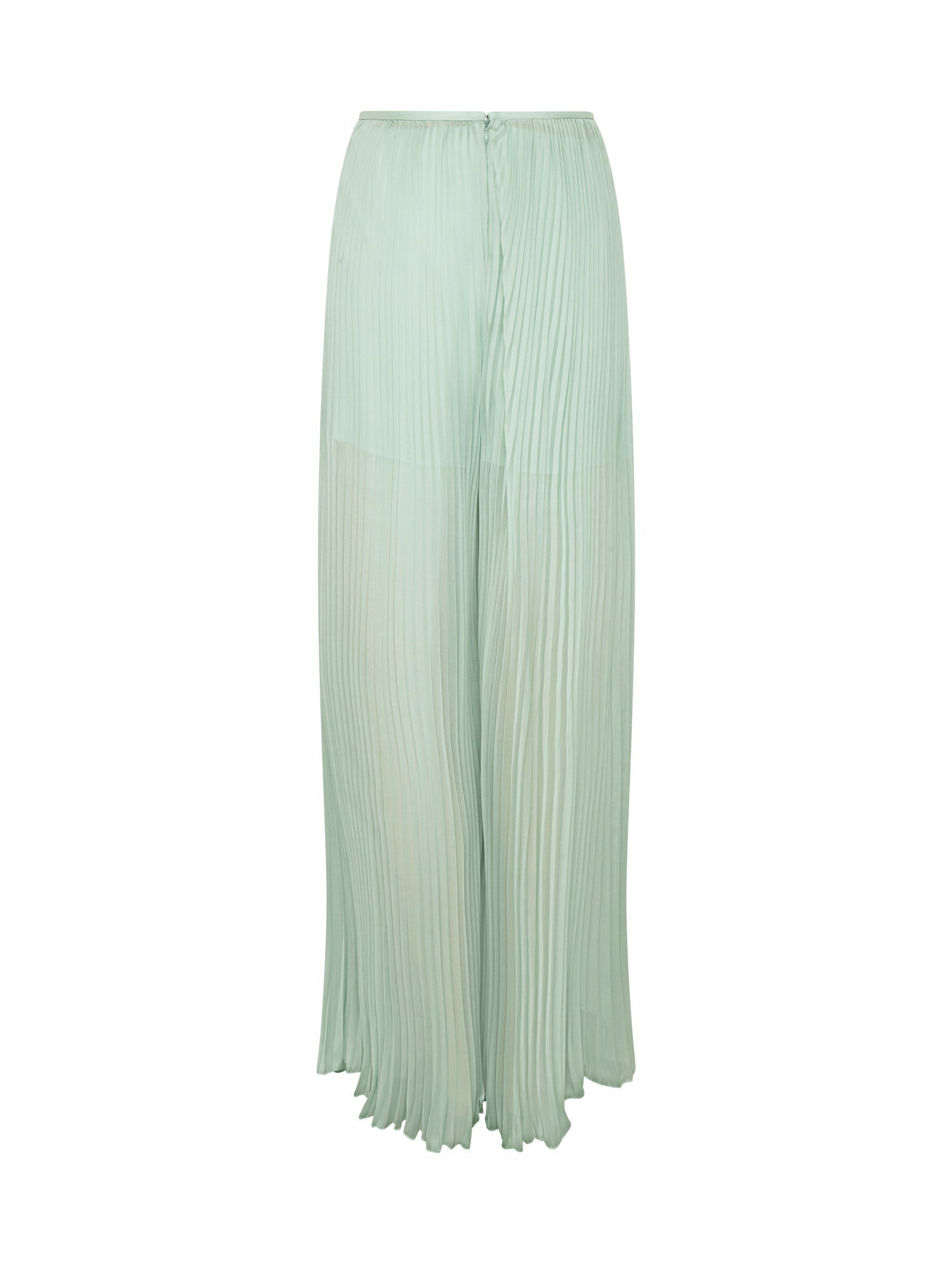 Pantalon A.Ferretti plissé - Vert