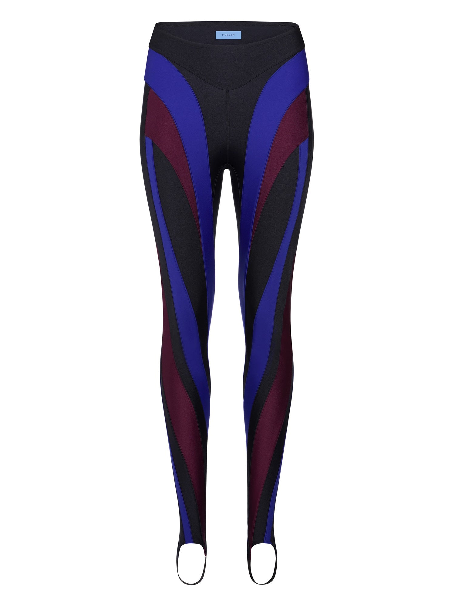 Legging spirales multicolores - Multicolor Cobalt Blue