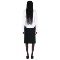 Top en popeline - Blanc