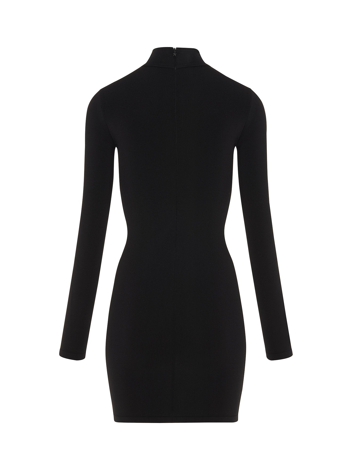 Robe en maille illusion - Noir