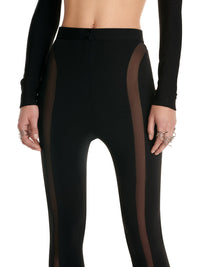 Legging illusion évasé - Noir