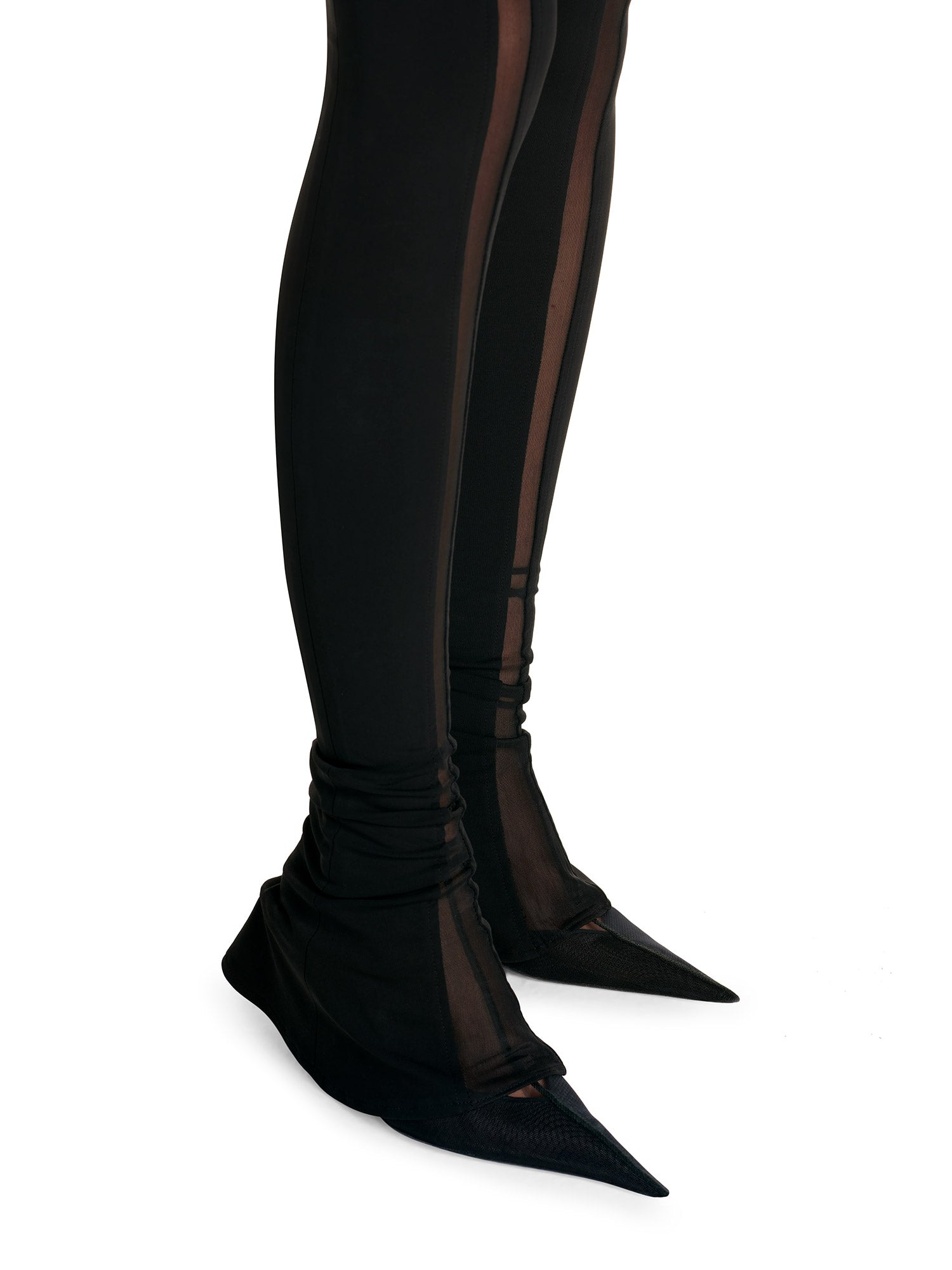 Legging illusion évasé - Noir