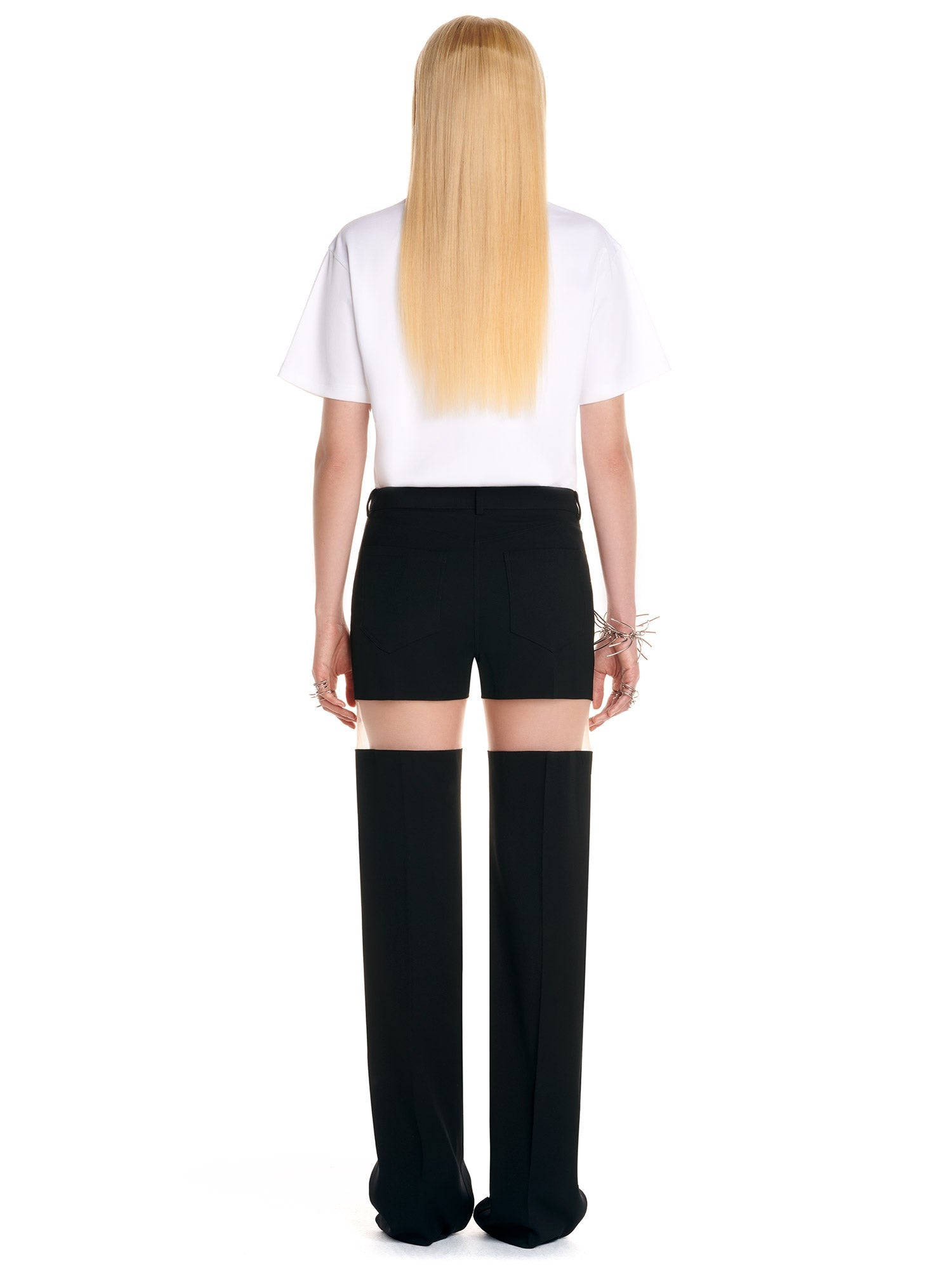 T-shirt logo en coton - Blanc