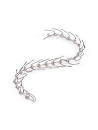 Collier à pointes articulées - Palladium