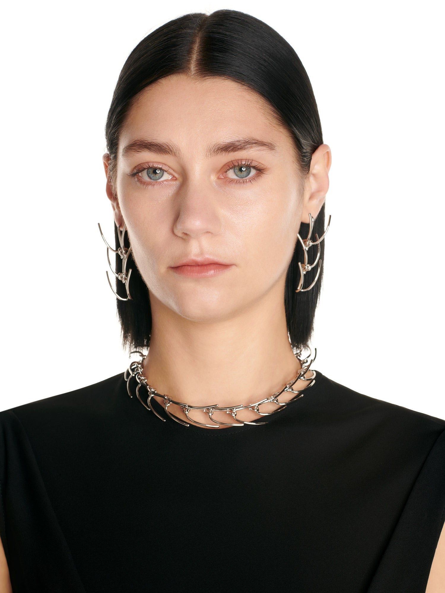 Collier à pointes articulées - Palladium
