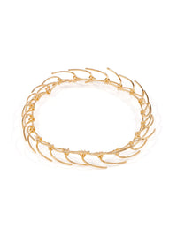 Collier à pointes articulées - Or