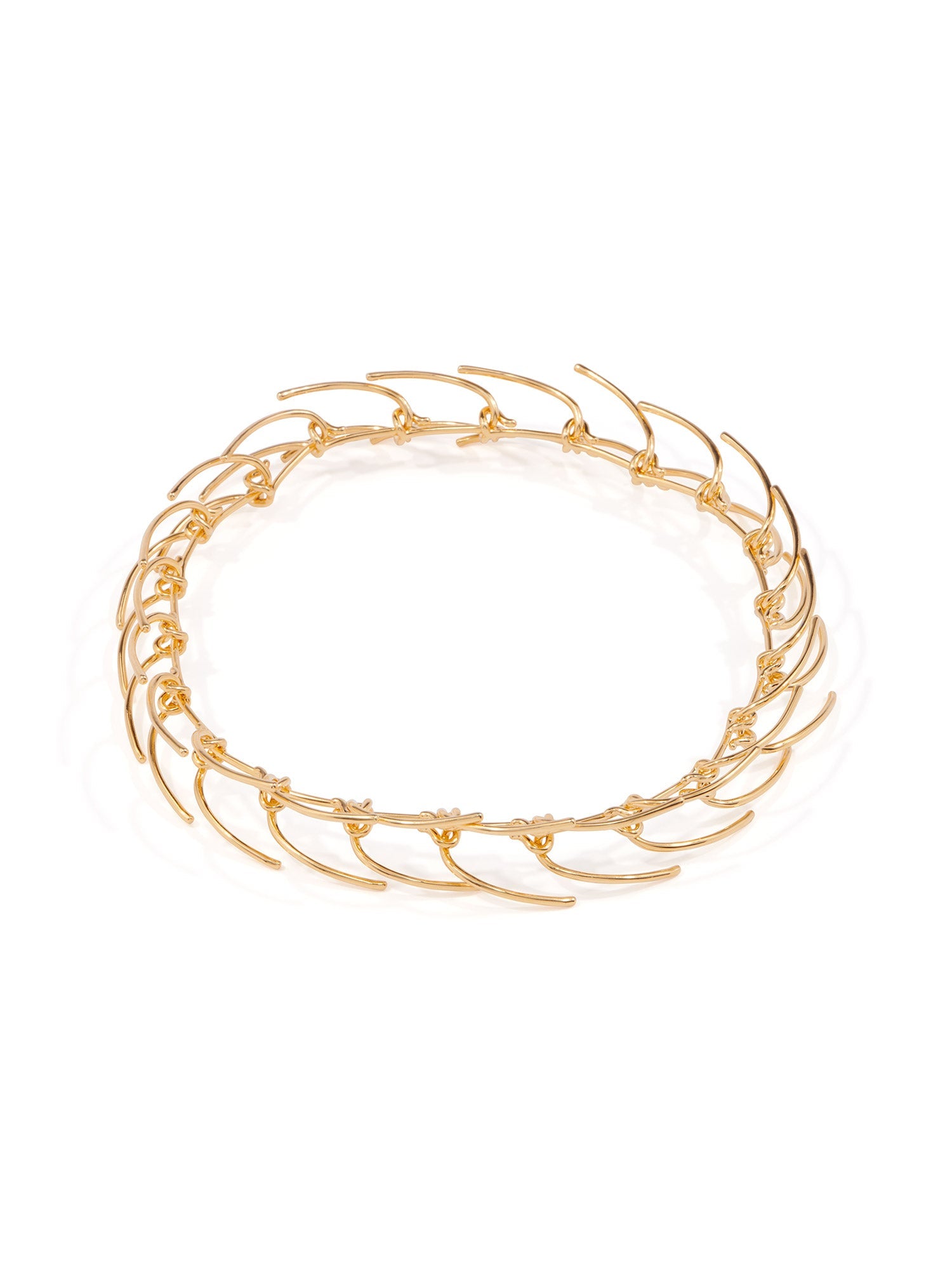 Collier à pointes articulées - Or