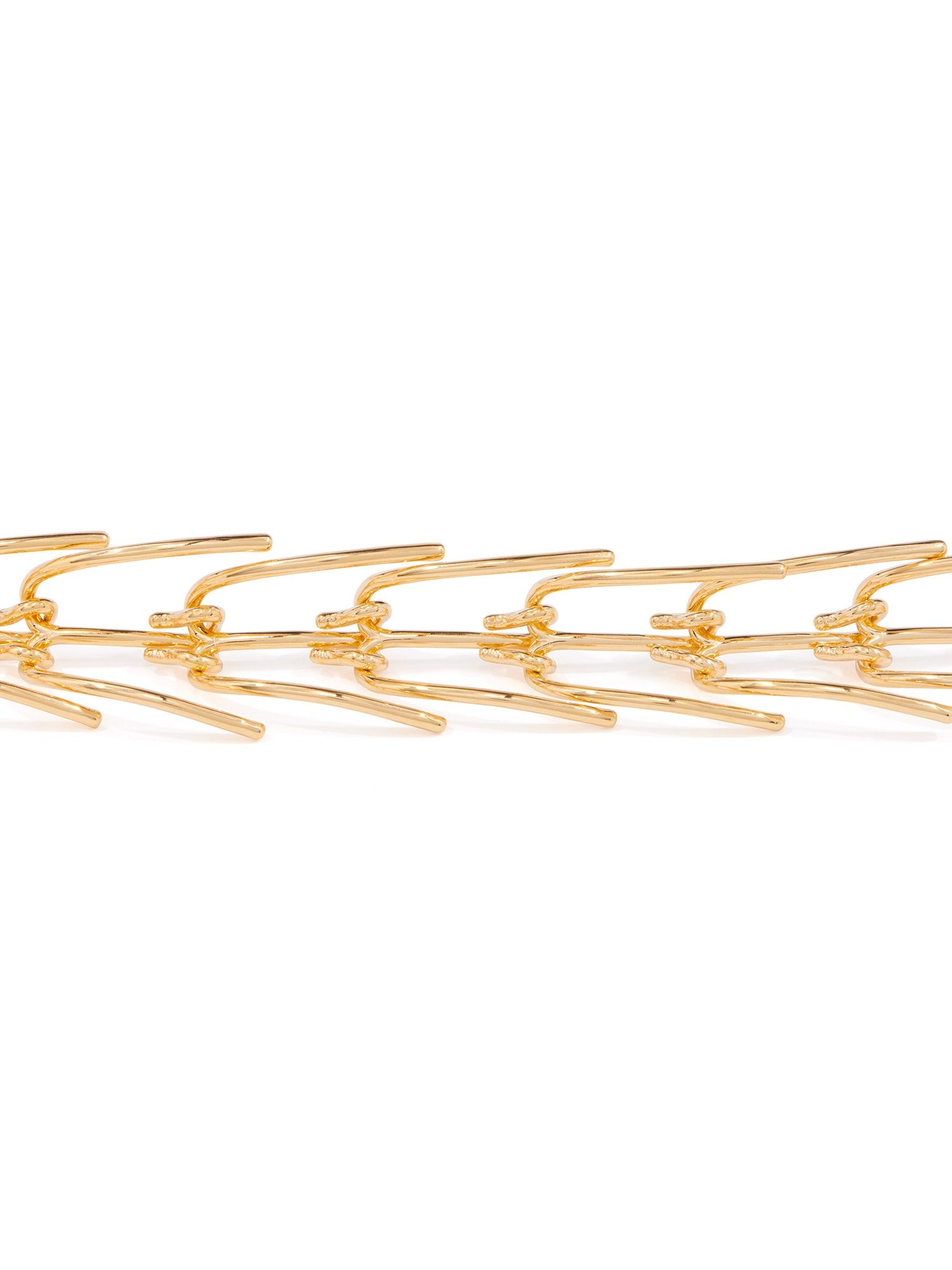 Collier à pointes articulées - Or