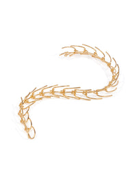 Collier à pointes articulées - Or