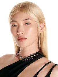 Collier à pointes articulées - Rainbow