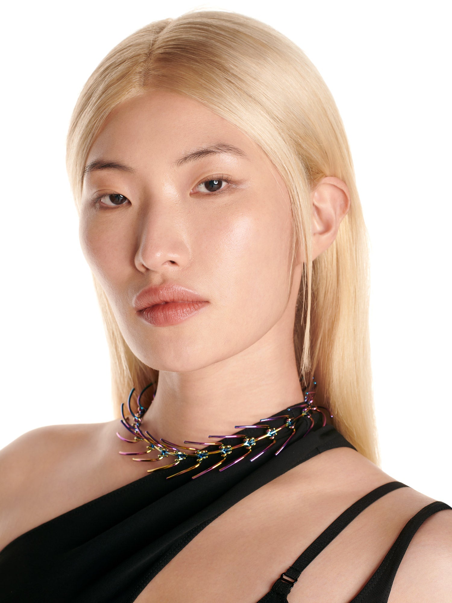Collier à pointes articulées - Rainbow
