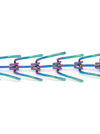 Bracelet à pointes articulées - Rainbow