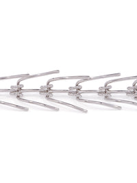 Bracelet à pointes articulées - Palladium