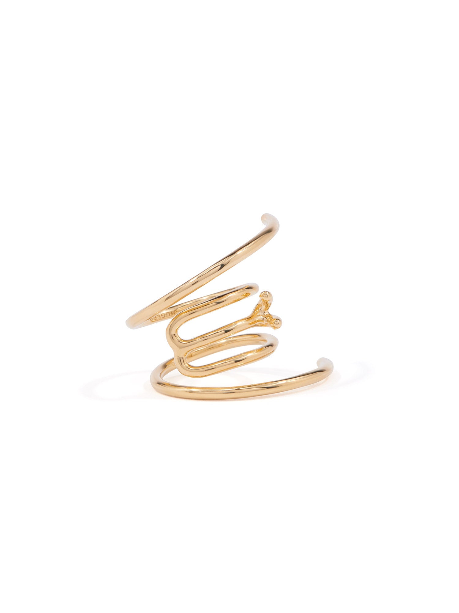 Bague à pointes articulées - Or