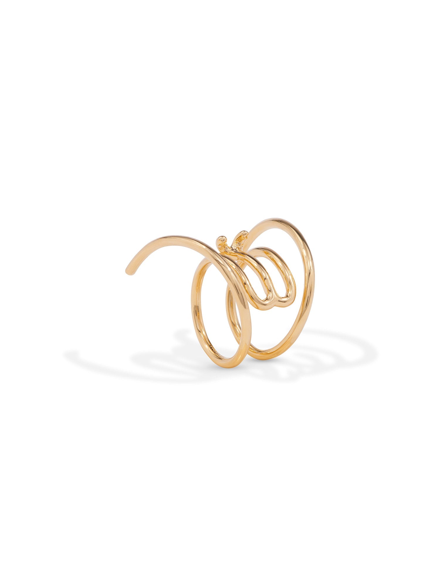 Bague à pointes articulées - Or