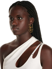 Boucles d'oreilles épi articulé - Or