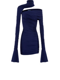 Mini robe asymétrique - Midnight Blue