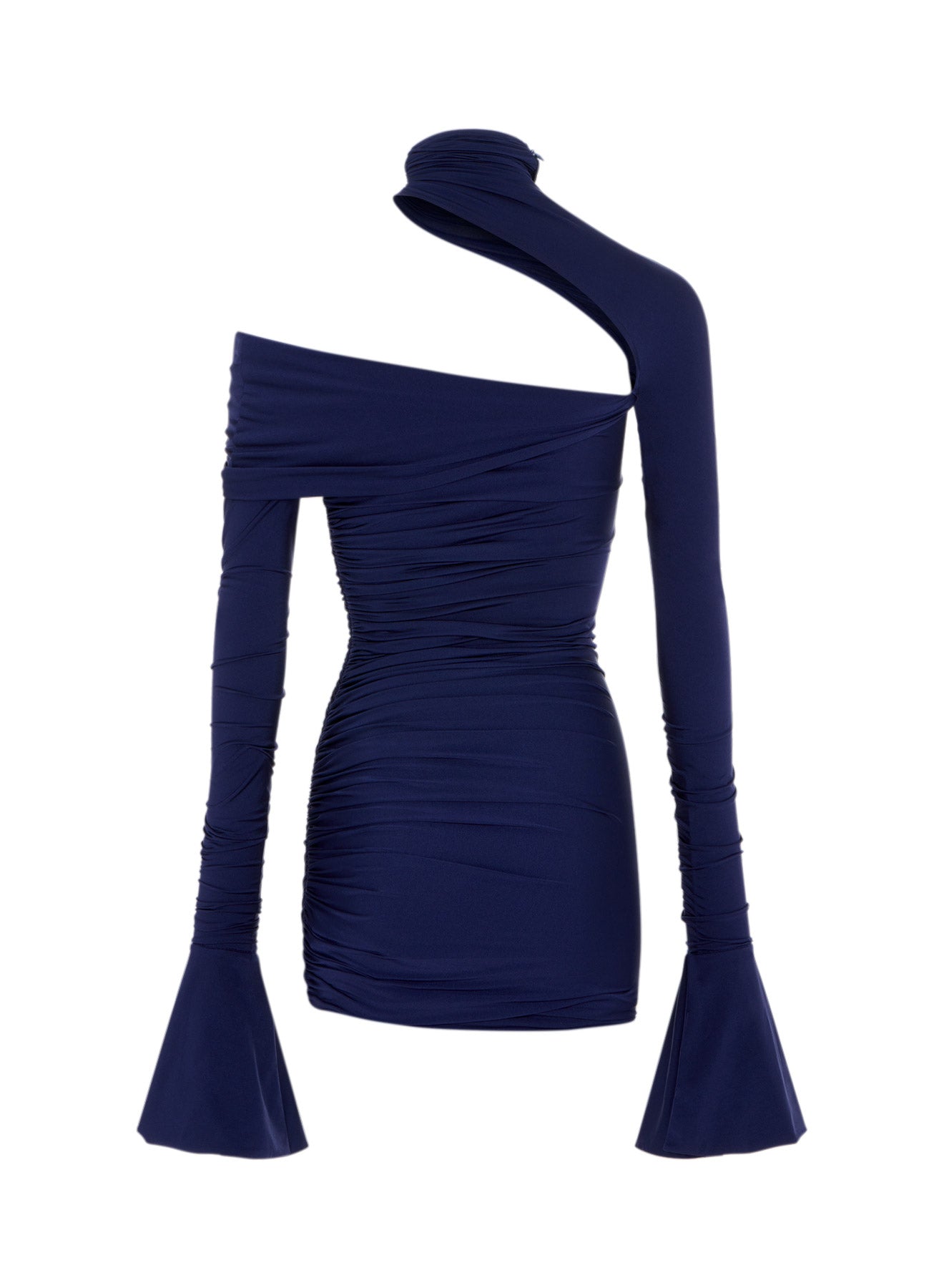 Mini robe asymétrique - Midnight Blue
