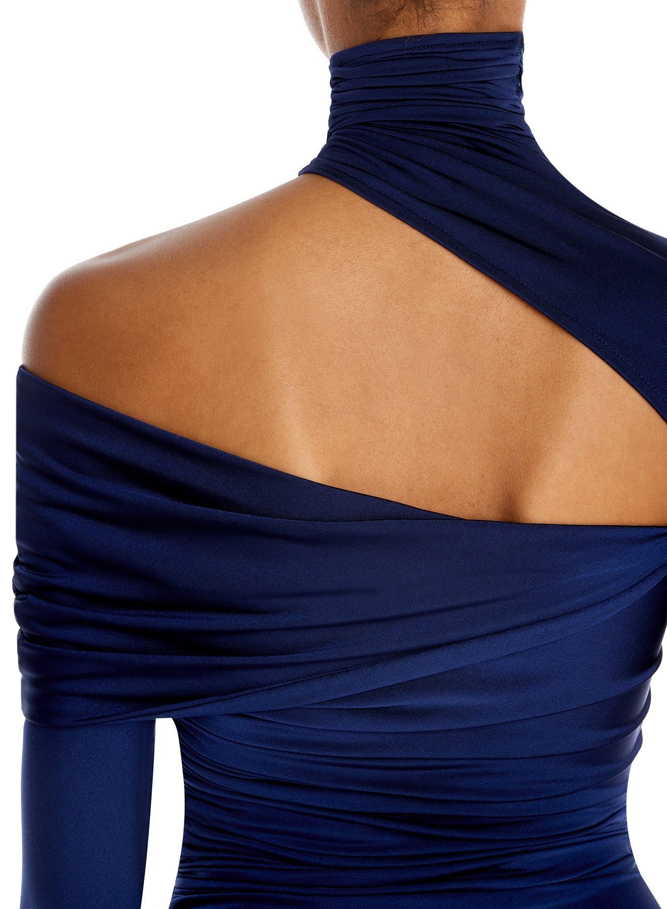 Mini robe asymétrique - Midnight Blue