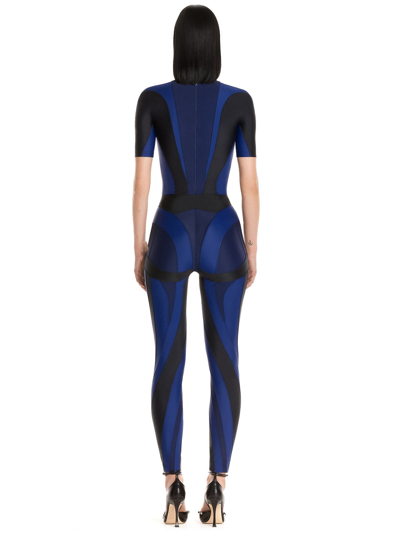 Top rayures bi-couleur - Multicolor Navy