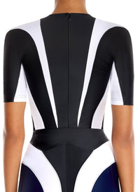 Top rayures bi-couleur - Multicolor Blanc