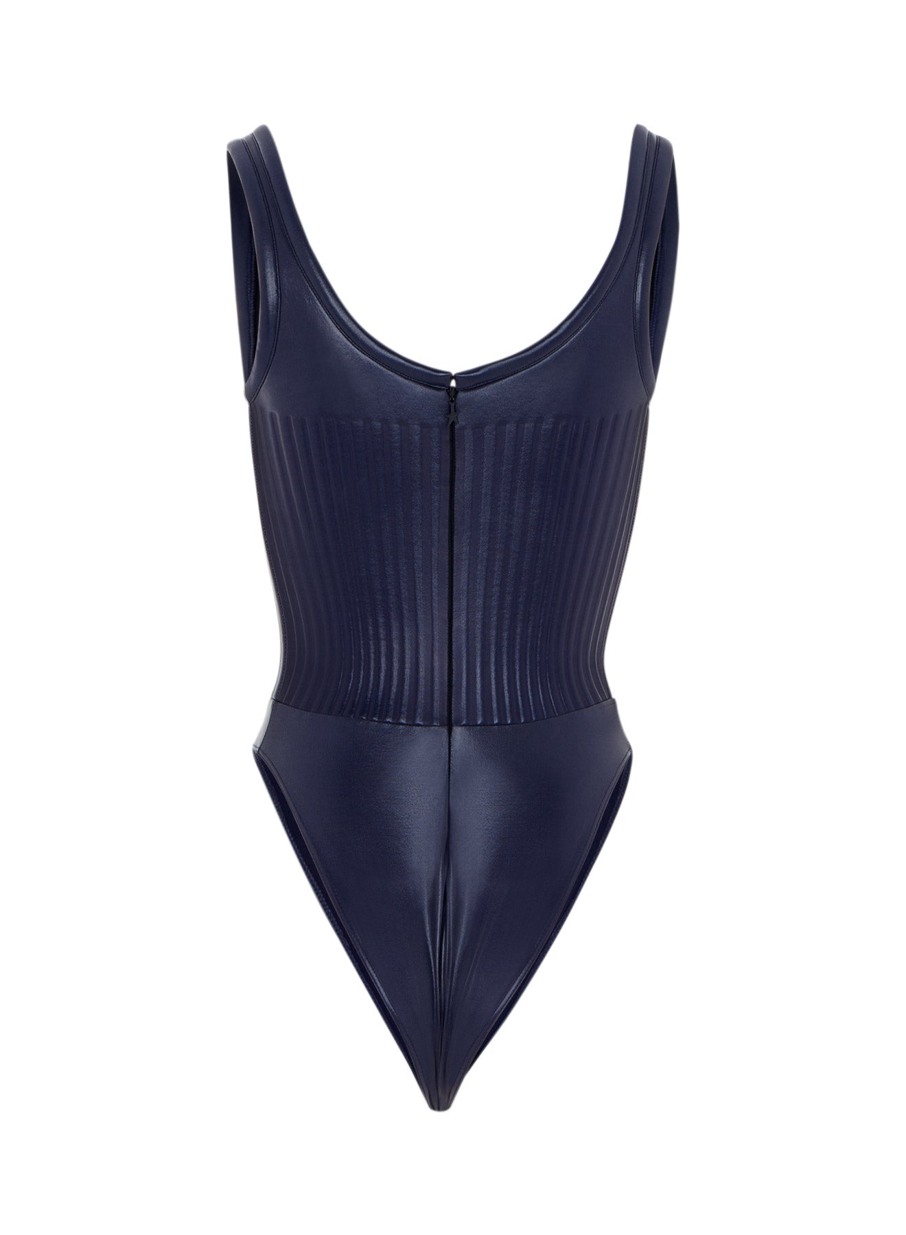 Body cintré en lycra recyclé - Navy