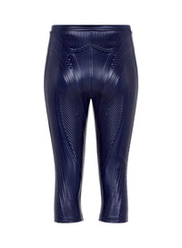 Short gaufré brillant - Navy
