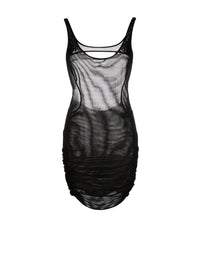 Robe en maille noire - Noir