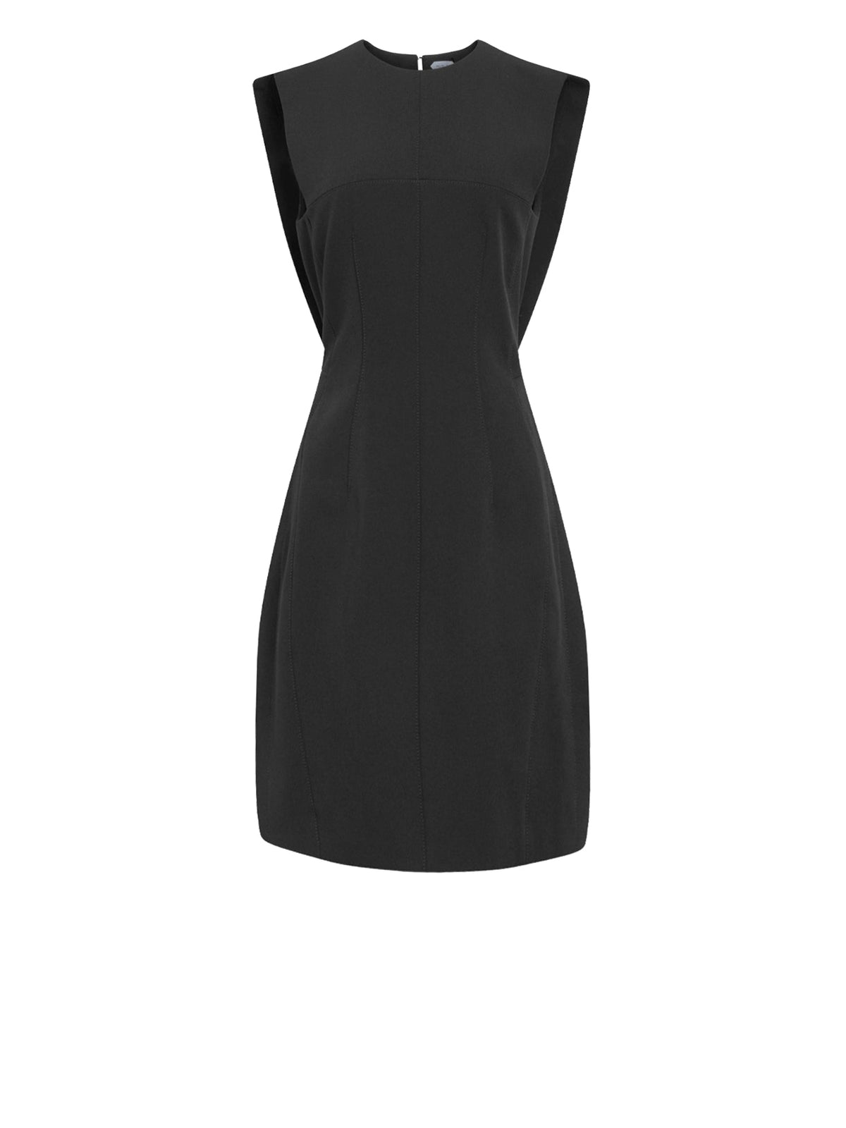 Robe en scuba dos ouvert - Noir