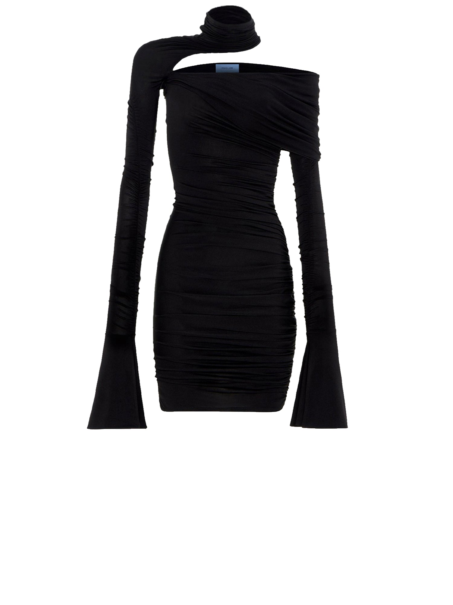 Mini robe asymétrique - Noir