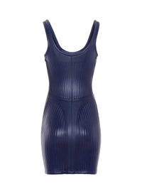 Robe cintrée lycra recyclé - Navy