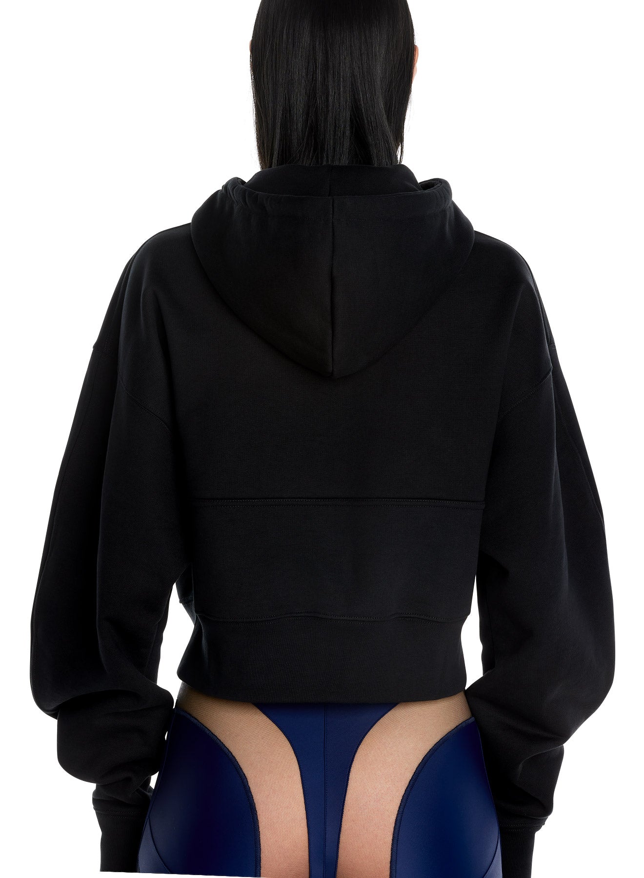 Gilet à capuche avec logo - Noir