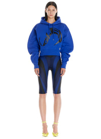 Gilet à capuche avec logo - Royal Blue
