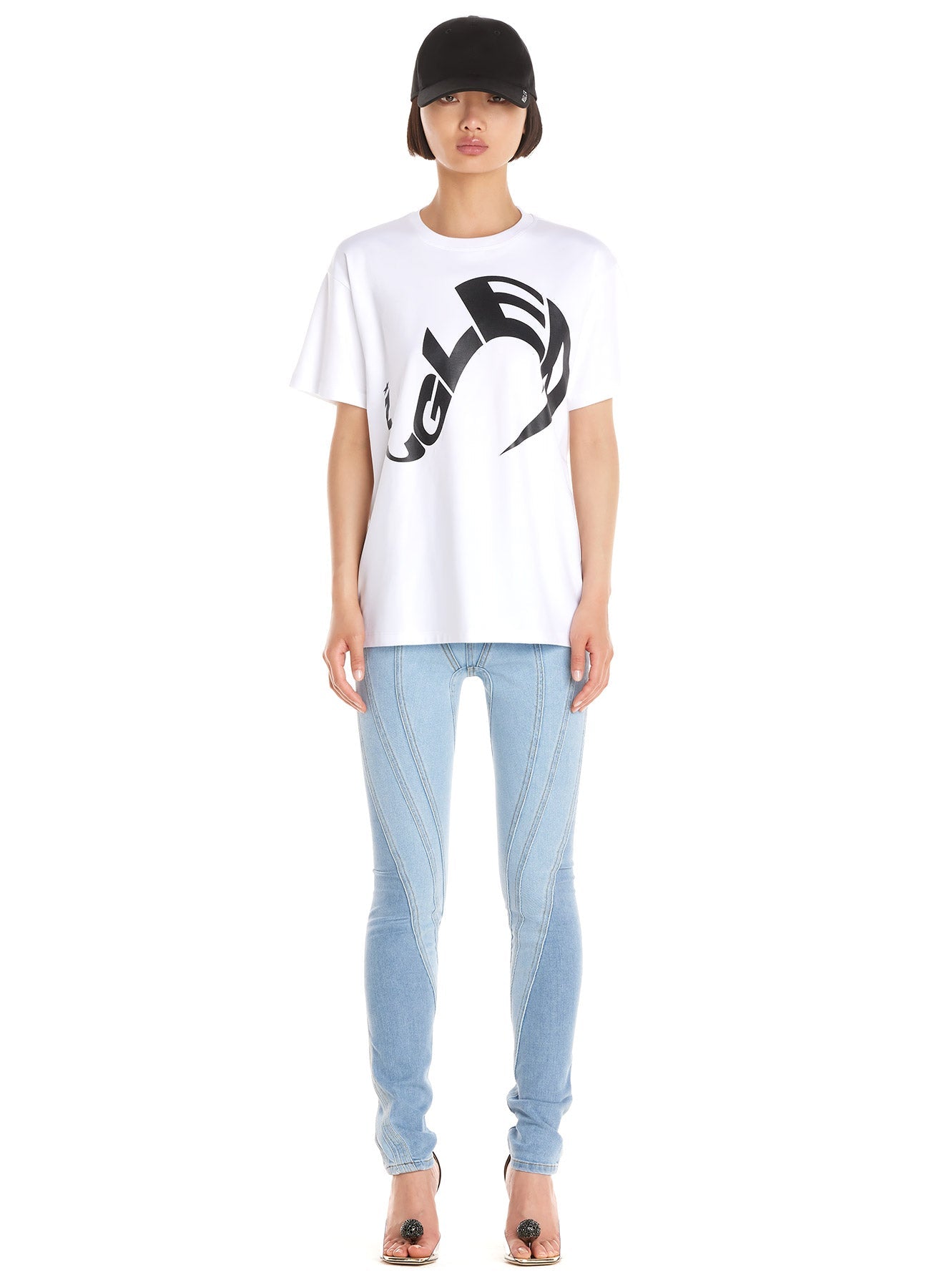 T-shirt en coton - Blanc & Noir