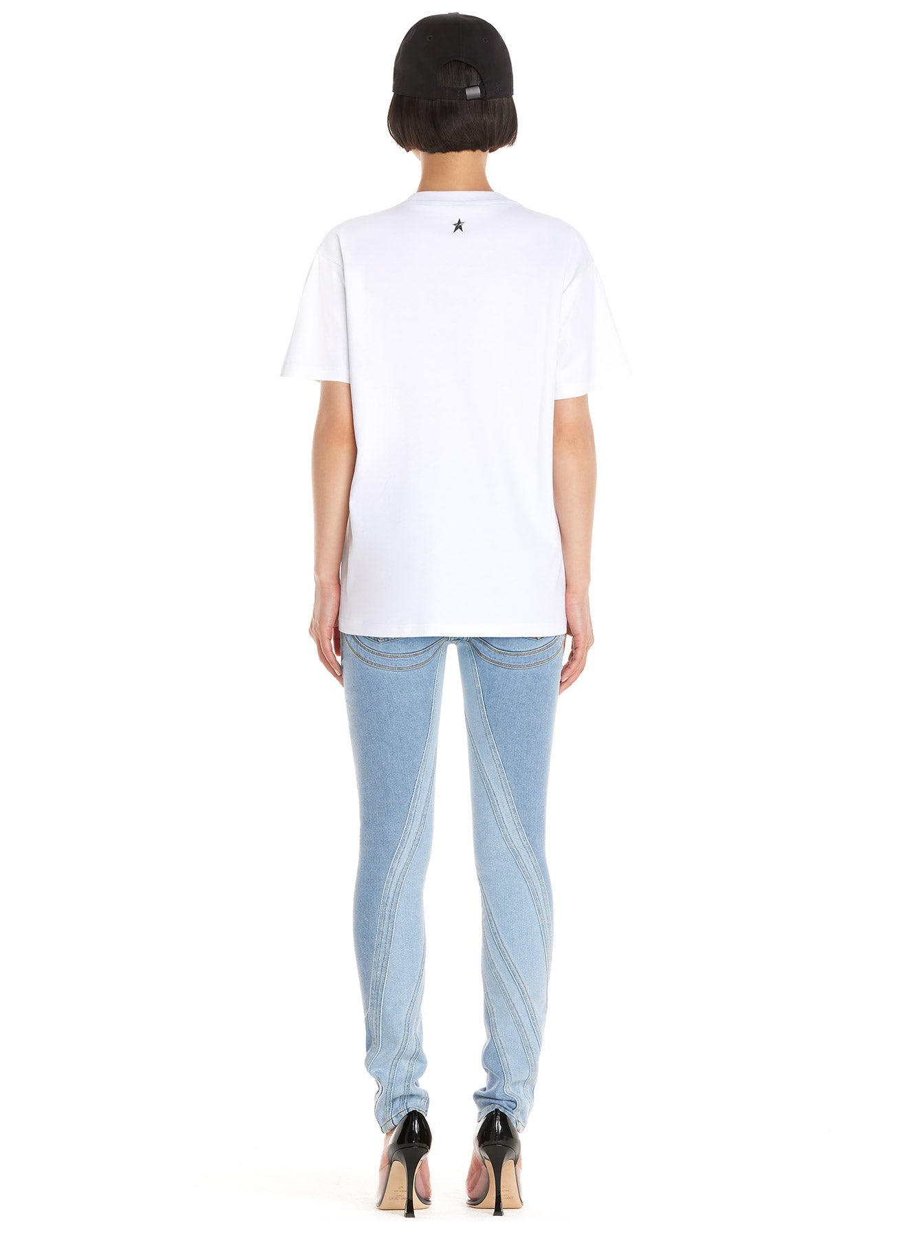 T-shirt en coton - Blanc & Noir