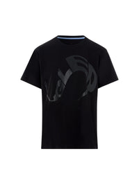 T-shirt en coton - Noir Intense