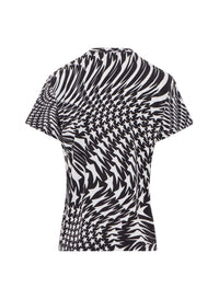 T-shirt imprimé logo star - Noir & Blanc
