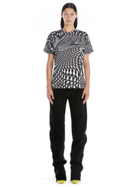 T-shirt imprimé logo star - Noir & Blanc