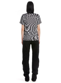T-shirt imprimé logo star - Noir & Blanc