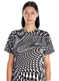 T-shirt imprimé logo star - Noir & Blanc