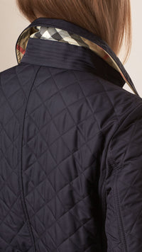 NAVY Veste capitonnée