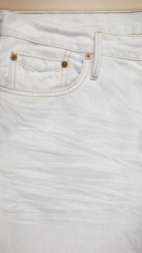 WHITE Jean slim Steadman blanc