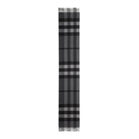 Écharpe en cachemire à motif giant exploded check - Check anthracite sombre